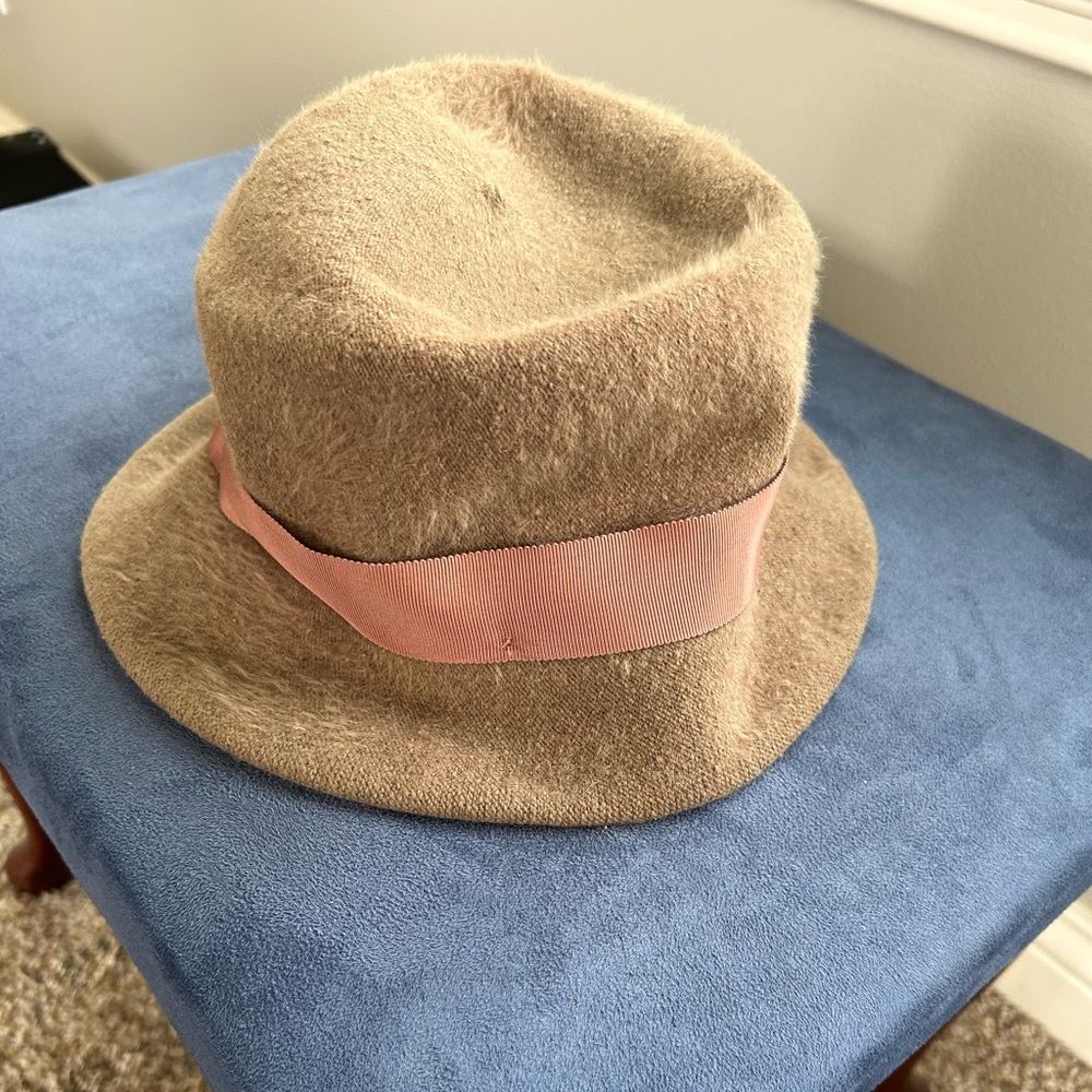VNTG Kangol Brown Wool Hat - Picture 10 of 12